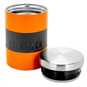 Camco 51927 Currituck Stainless Steel Food Container - 12oz - Orange