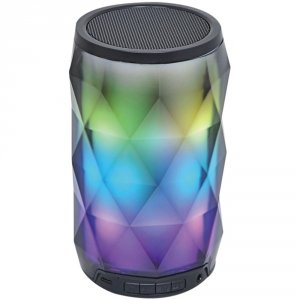 Sylvania SP681 (r)  Portable Bluetooth(r) Diamond Speaker With Color-c