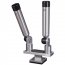 Big RH02357 Big Jon Dual Multi-axis Ii Rod Holder - Silver