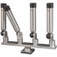 Big RH04357 Big Jon Quad Multi-axis Ii Rod Holder - Silver