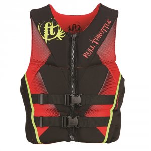 Full 142500-100-070-15 Mens Hinged Rapid-dry Flex-back Vest Red-3xl