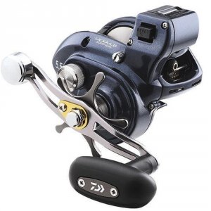 Daiwa LEXA-LC300PWRL Lexa 300 Line Counter Baitcasting Reel -left Hand