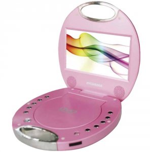 Sylvania SDVD7046-PINK (r) Sdvd7046-pink 7 Portable Dvd Player With In