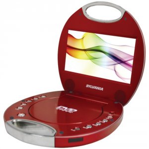 Sylvania SDVD7046-RED (r) Sdvd7046-red 7 Portable Dvd Players With Int