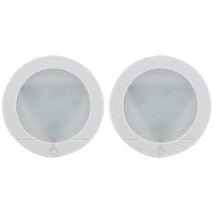 Ge 25434 (r)  Puck Light, 2 Pk