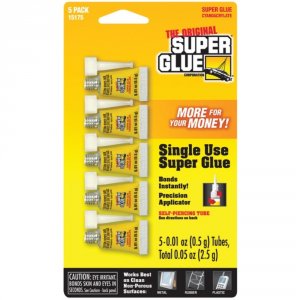 The 15175-12 The Superglue(r) 15175-12 Instant Adhesive Mini Tubes, 5 