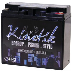 Kinetik 40921 (r)  Hc Blu Series Battery (hc600, 600 Watts, 18 Amp-hou