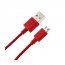 Motorola DC02-MOTV9RD Reiko Braided Micro Usb Data Cable 3.3ft In Red