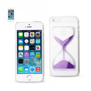 Apple DCPC03-IPHONE5SPP Reiko Iphone Se 5s 5 3d Sand Clock Clear Case 