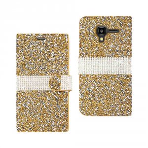 Kyocera DFC02-KYOVIEWGD Reiko  Hydro View Jewelry Rhinestone Wallet Ca