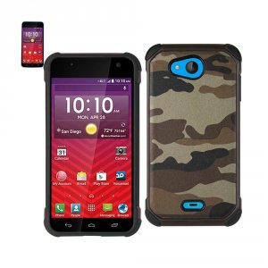 Kyocera DLPC07-KYOC6740AMBR Reiko  Hydro Wave Hybrid Leather Camouflag