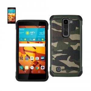 Lg DLPC07-LGVOLT2AMGR Reiko  Volt 2 Hybrid Leather Camouflage Case In 