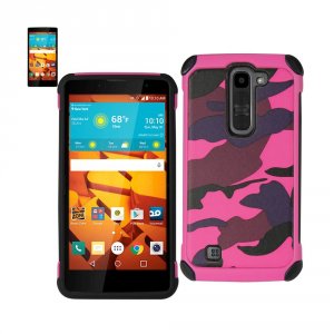 Lg DLPC07-LGVOLT2AMPK Reiko  Volt 2 Hybrid Leather Camouflage Case In 