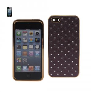 Apple DLPC-IPHONE5SQDPP Reiko Iphone 55sse Jewelry Diamond Studs Case 