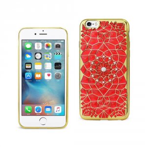 Apple DTPU05-IPHONE6RD Reiko Iphone 6 6s Soft Tpu Case With Sparkling 