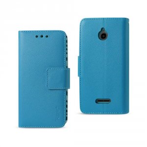 Alcatel FC22-ALCA5027ZBBL Reiko  Dawn Streak Wallet Case With Inner Ze