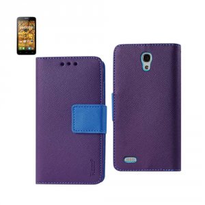 Alcatel FC22-ALCCONQPP Reiko  One Touch Conquest 3-in-1 Wallet Case In