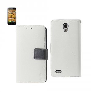 Alcatel FC22-ALCCONQWH Reiko  One Touch Conquest 3-in-1 Wallet Case In