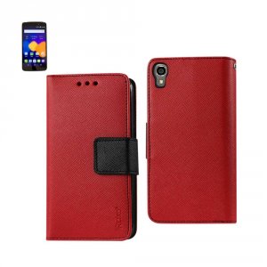 Alcatel FC22-ALCIDOL3RD Reiko  One Touch Idol 3 5.5 3-in-1 Wallet Case