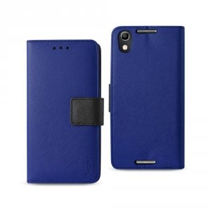 Alcatel FC22-ALCIDOL4NV Reiko  Idol 4 3-in-1 Wallet Case In Navy