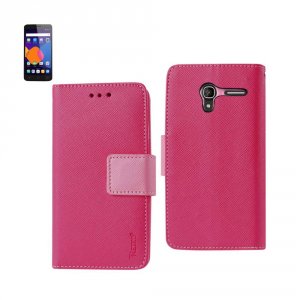 Alcatel FC22-ALCPIXI3HPK Reiko  Onetouch Pixi 3 3-in-1 Wallet Case In 