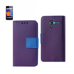 Alcatel FC22-ALCPIXI3PP Reiko  Onetouch Pixi 3 3-in-1 Wallet Case In P