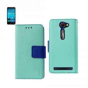 Asus FC22-ASUSZF2EGR Reiko  Zenfone 2e 3-in-1 Wallet Case In Green