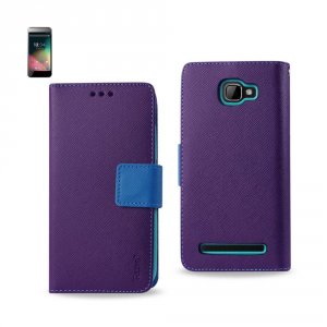 Blu FC22-BLUD410APP Reiko  Dash 5.0 3-in-1 Wallet Case In Purple