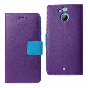 Htc FC22-HTCBOLTPP Reiko  Bolt 3-in-1 Wallet Case In Purple