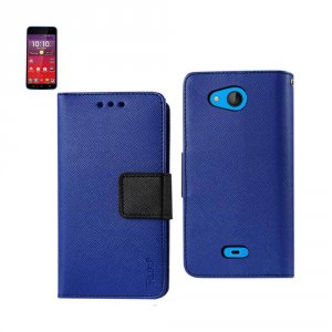 Kyocera FC22-KYOC6740NV Reiko  Hydro Wave 3-in-1 Wallet Case In Navy