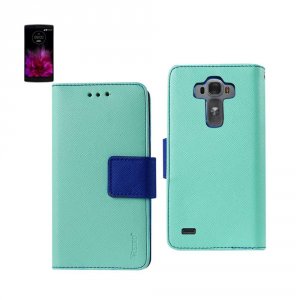 Lg FC22-LGGFLEX2GR Reiko  G Flex 2 3-in-1 Wallet Case In Green