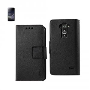 Lg FC22-LGGFLEXBK Reiko  G Flex 3-in-1 Wallet Case In Black