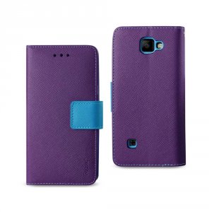 Lg FC22-LGK3PP Reiko  K3 3-in-1 Wallet Case In Purple