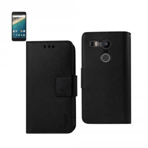 Lg FC22-LGNEX5XBK Reiko  Nexus 5x 3-in-1 Wallet Case In Black