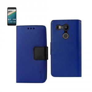 Lg FC22-LGNEX5XNV Reiko  Nexus 5x 3-in-1 Wallet Case In Navy