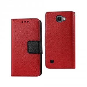 Lg FC22-LGSPREERD Reiko  Spree 3-in-1 Wallet Case In Red