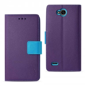 Lg FC22-LGXP2PP Reiko  X Power 2 3-in-1 Wallet Case In Purple