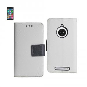 Microsoft FC22-NK830WH Reiko Nokia Lumia 830 3-in-1 Wallet Case In Whi