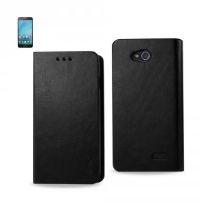 Lg FC242-LGL90BK Reiko  L90 Flip Folio Case With Card Holder In Black