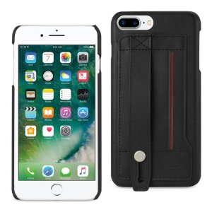 Apple GLPC01-IPH7PLSBK Reiko Iphone 7 Plus Genuine Leather Hand Strap 