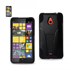 Microsoft SLCPC12-NK1320BK Reiko Nokia Lumia 1320 Hybrid Heavy Duty Ca