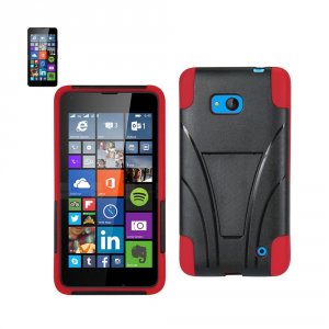 Microsoft SLCPC12-NK640RDBK Reiko Nokia Lumia 640 Hybrid Heavy Duty Ca