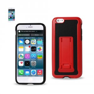 Apple SLCPC201-IPHONE6BKRD Reiko Iphone 6 Hybrid Heavy Duty Case With 