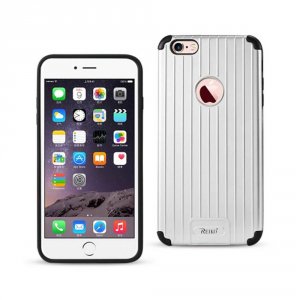 Apple SLCPC31-IPH6PLSBKSL Reiko Iphone 6 Plus 6s Plus Rugged Metal Tex