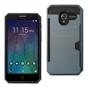 Alcatel SPWC01-ALCSTENV Reiko  Tru Slim Armor Hybrid Case With Card Ho