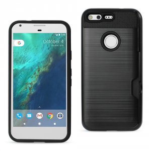 Google SPWC01-GOOGLEPXBK Reiko  Pixel Slim Armor Hybrid Case With Card