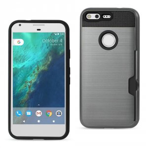 Google SPWC01-GOOGLEPXGY Reiko  Pixel Slim Armor Hybrid Case With Card