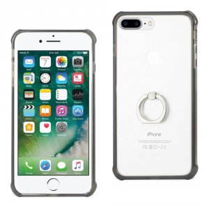 Apple TPU09-IPH7PLSHLCLBK Reiko Iphone 8 Plus 7 Plus Transparent Air C