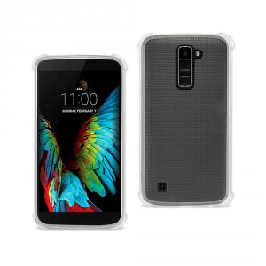 Lg TPU09-LGK10CL Reiko  K10 Mirror Effect Case With Air Cushion Protec