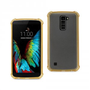 Lg TPU09-LGK10CLGD Reiko  K10 Mirror Effect Case With Air Cushion Prot